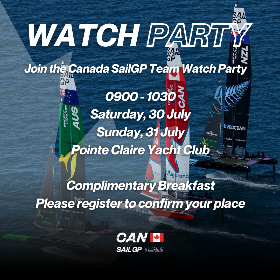 Canada SailGP team Watch Party
